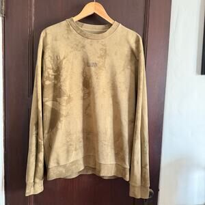 ALLSAINTS | Clay Tie Dye Spellout Logo Crewneck Sweatshirt | Medium